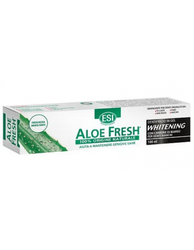 Aloe Fresh Whitening Gel Dentifrice : Souriez Naturellement Plus Blanc