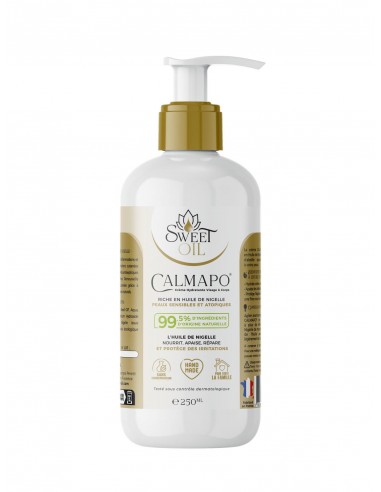 Crème Hydratante "Calmapo" - Douceur et Apaisement Naturel pour Peaux Sensibles