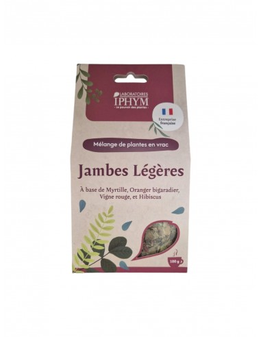 Complexe Tisane Jambes Légères – 100g : Redécouvrez la légèreté de vos jambes naturellement