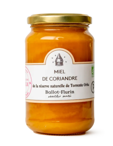 Miel de Coriandre de la Réserve Torrente Orba - Un Miel Rare aux Douces Notes de Caramel