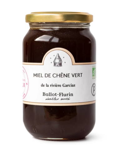 Miel de Chêne Vert de la Rivière Garciaz – Un Miel Riche et Boisé pour une Saveur Unique