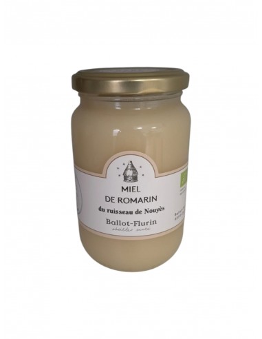 Miel de Romarin du ruisseau de Nouyès – L’Élégance Florale d’un Terroir Authentique