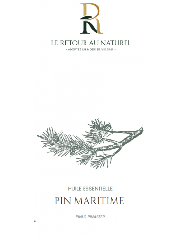 Huile Essentielle de Pin Maritime 10 ml – Une Bouffée de Fraîcheur Forestière