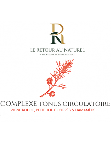 Gélules Complexe Tonus Circulatoire - Une Synergie Naturelle pour Booster Votre Énergie et Votre Circulation