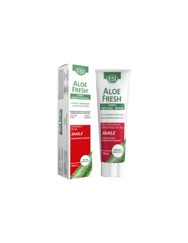 Dentifrice Aloe Fresh Smile - Dentifrice Naturel pour des Dents Blanches et Saines