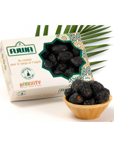 Dattes Ajwa de Médine Premium 400g – Un Trésor Sucré et Authentique