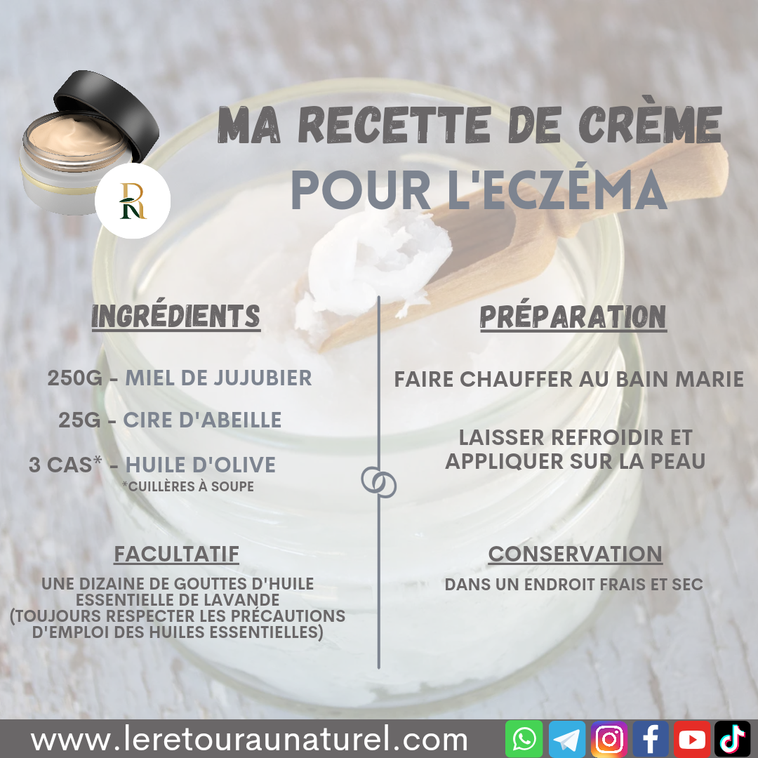 RECETTE POUR TRAITER L'ECZÉMA - Le retour au naturel